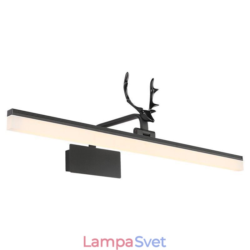 Predné svetlo z parohového zrkadla Akrylová nástenná lampa Svietidlo na líčenie do toalety