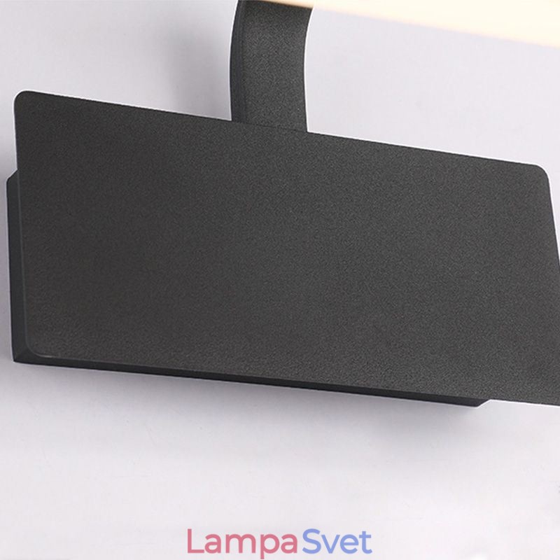 Predné svetlo z parohového zrkadla Akrylová nástenná lampa Svietidlo na líčenie do toalety