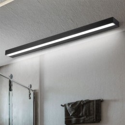 Moderné zrkadlové predné svetlo nástenná lampa akrylové osvetlenie toalety