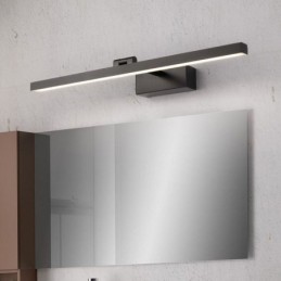 Zrkadlo v severskom štýle Predný uhol osvetlenia Nastaviteľná nástenná lampa Toaleta