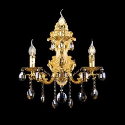 Nástenná lampa European Fashion Luxusné krištáľové nástenné svietidlo