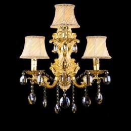 Nástenná lampa European Fashion Luxusné krištáľové nástenné svietidlo
