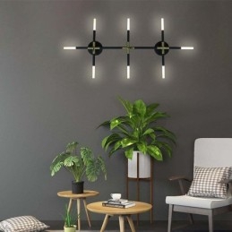 Nástenné svietidlo Teplé biele kreatívne nástenné svietidlo DIY kombinovaná lampa