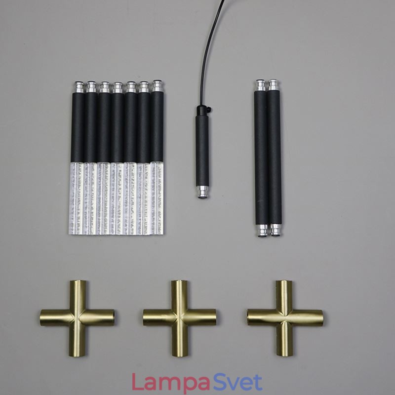 Nástenné svietidlo Teplé biele kreatívne nástenné svietidlo DIY kombinovaná lampa