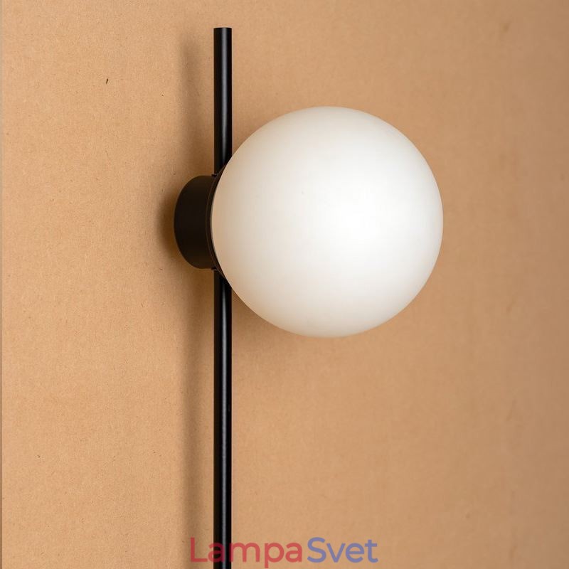 Nástenné nástenné svietidlo Globe Mid Century Magic Bean Nástenná lampa so zástrčkou