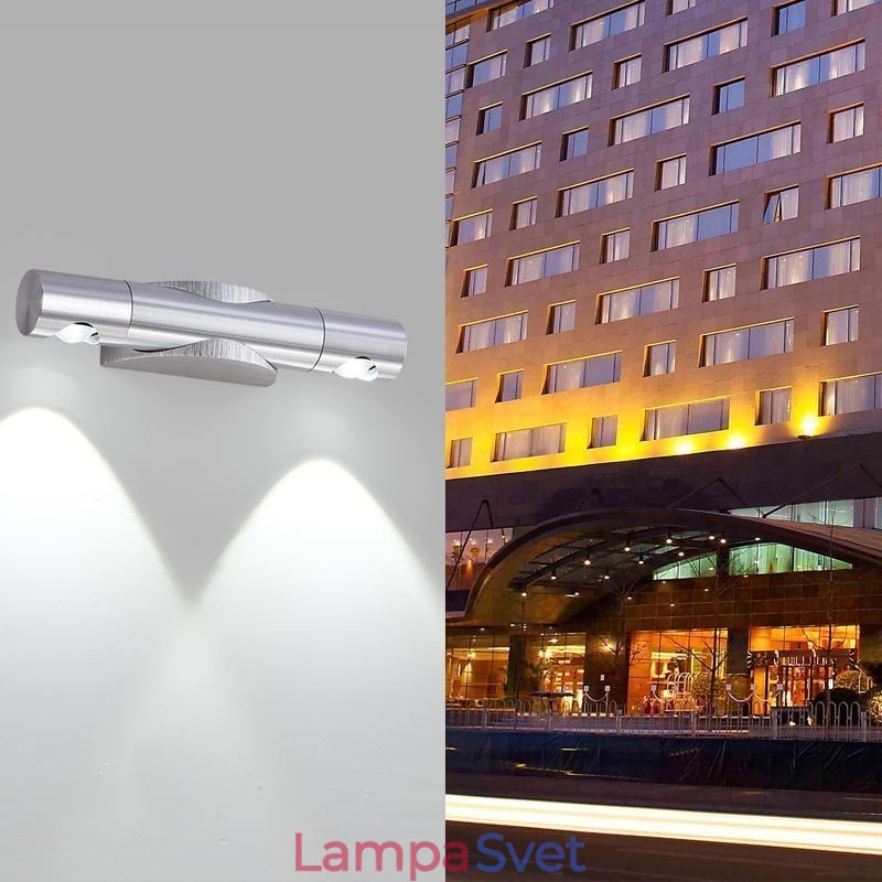 Otočná nástenná lampa Nástenné svietidlo Kúpeľňa