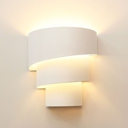 Moderná minimalistická nástenná lampa Spiral Cake Sconce Light Bedside