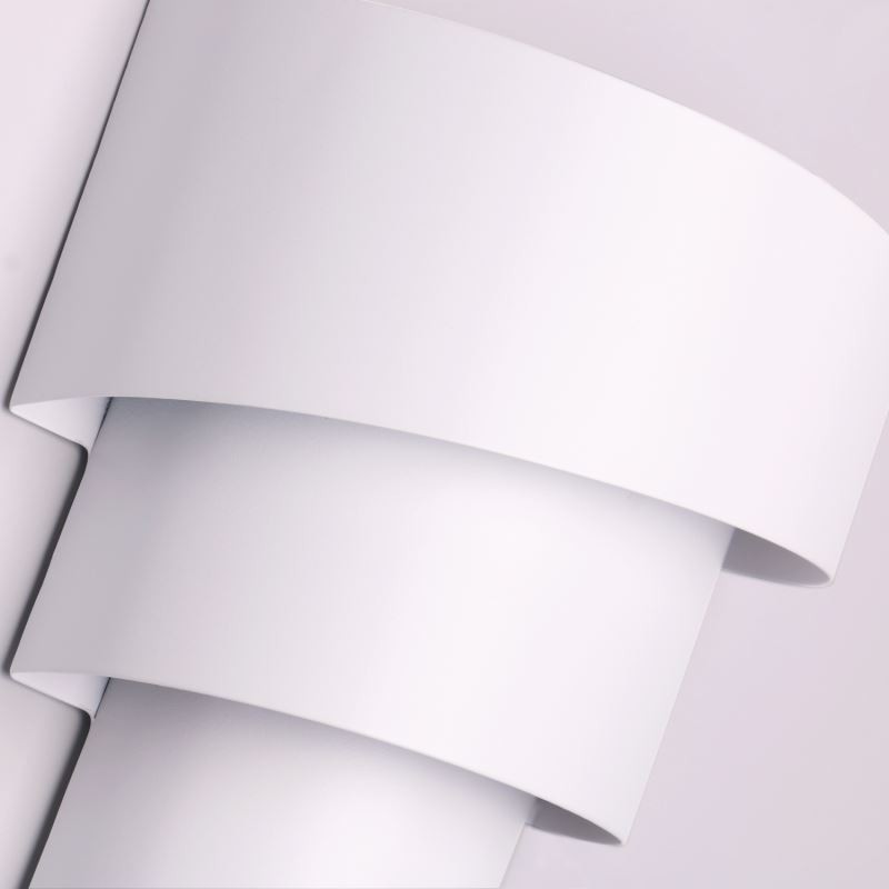 Moderná minimalistická nástenná lampa Spiral Cake Sconce Light Bedside