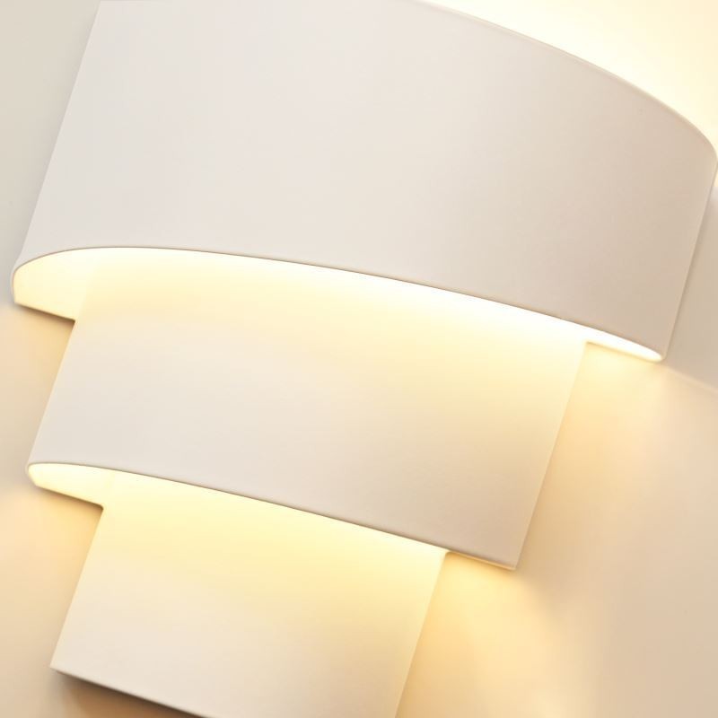 Moderná minimalistická nástenná lampa Spiral Cake Sconce Light Bedside