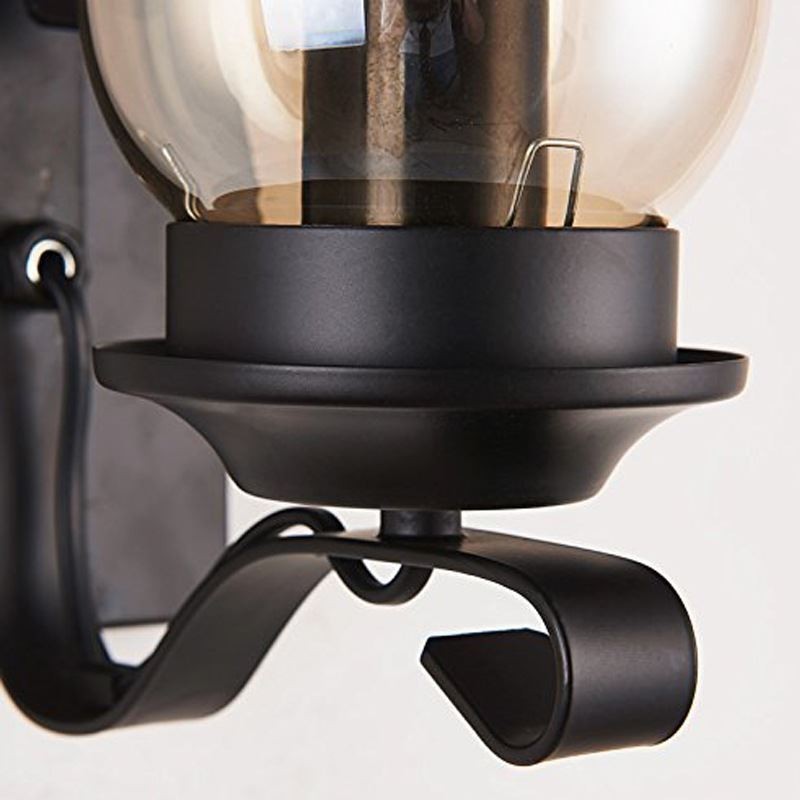 Vintage nástenná lampa z tepaného železa Single Light Sconce Lighting