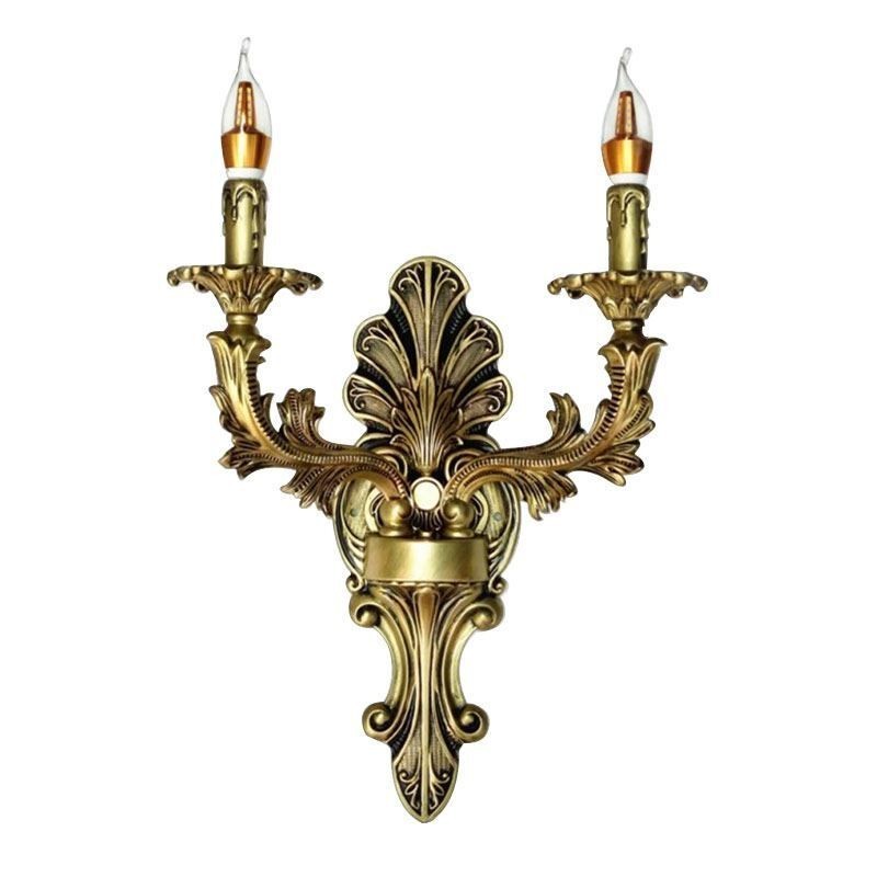 Európska retro nástenná lampa Creative Double Home Lighting Nástenné svietidlo Nočné osvetlenie