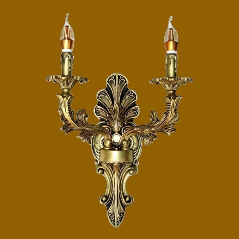 Európska retro nástenná lampa Creative Double Home Lighting Nástenné svietidlo Nočné osvetlenie