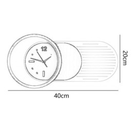 Nástenná lampa Moderné minimalistické nástenné nástenné svietidlo z akrylového tepaného železa