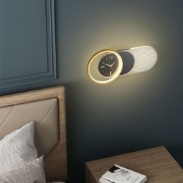 Nástenná lampa Moderné minimalistické nástenné nástenné svietidlo z akrylového tepaného železa