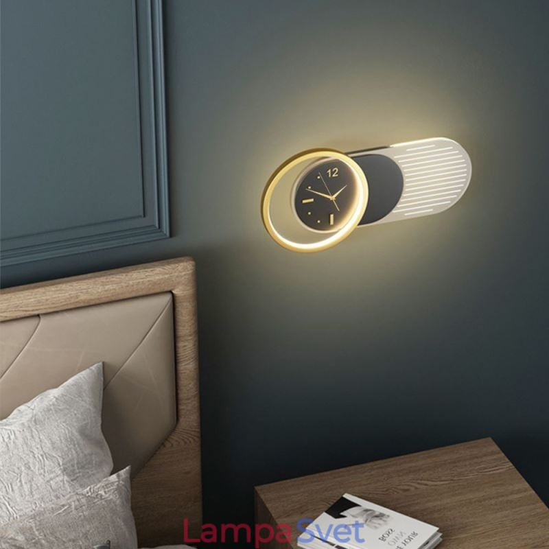 Nástenná lampa Moderné minimalistické nástenné nástenné svietidlo z akrylového tepaného železa