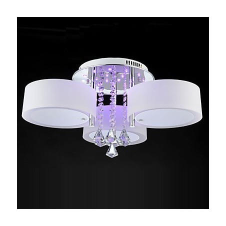 Diaľkové ovládanie Flush Mount Crystal Modern Contemporary Diaľkové ovládanie Flush Mount Crystal Modern Contemporary