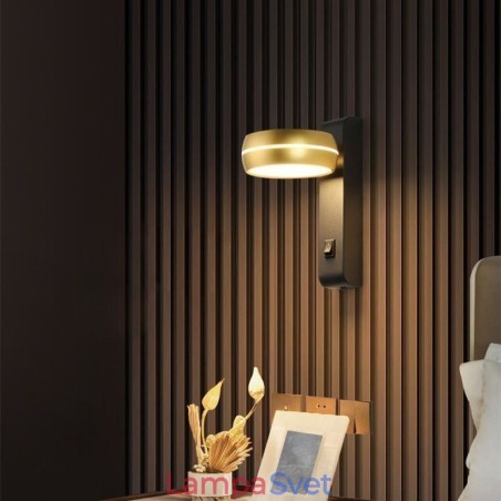 Otočná nástenná lampa Moderné minimalistické nástenné svietidlo Otočná nástenná lampa Moderné minimalistické nástenné svietidlo