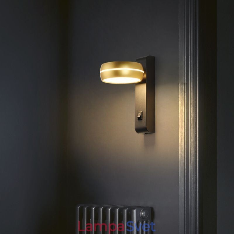 Otočná nástenná lampa Moderné minimalistické nástenné svietidlo