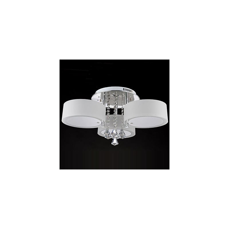 Diaľkové ovládanie Flush Mount Crystal Modern Contemporary