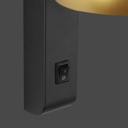 Otočná nástenná lampa Moderné minimalistické nástenné svietidlo