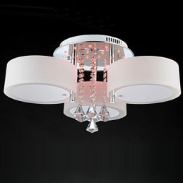 Diaľkové ovládanie Flush Mount Crystal Modern Contemporary