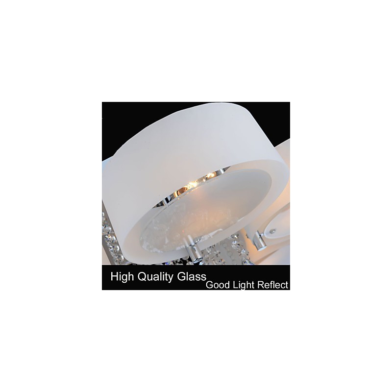 Diaľkové ovládanie Flush Mount Crystal Modern Contemporary