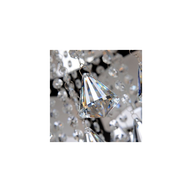 Diaľkové ovládanie Flush Mount Crystal Modern Contemporary