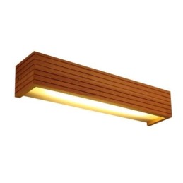 Nástenné drevené nástenné lampy v japonskom štýle Lampa do kúpeľne Domáce nástenné svietidlo