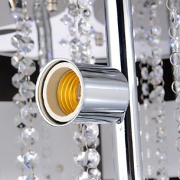 Diaľkové ovládanie Flush Mount Crystal Modern Contemporary