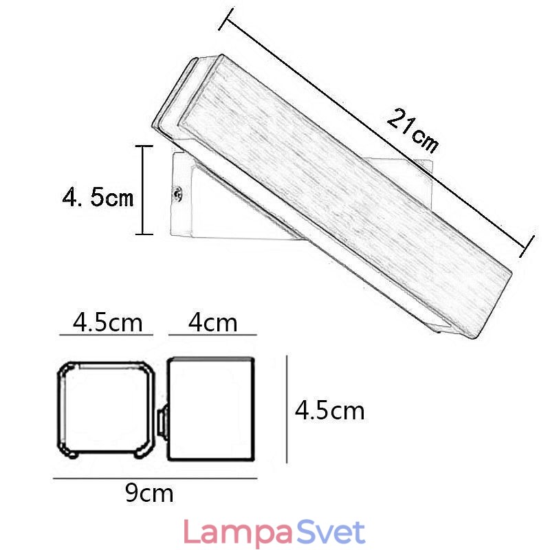 Európa Nástenná lampa z masívneho dreva Nočné nástenné osvetlenie Moderné lampy Simplicity
