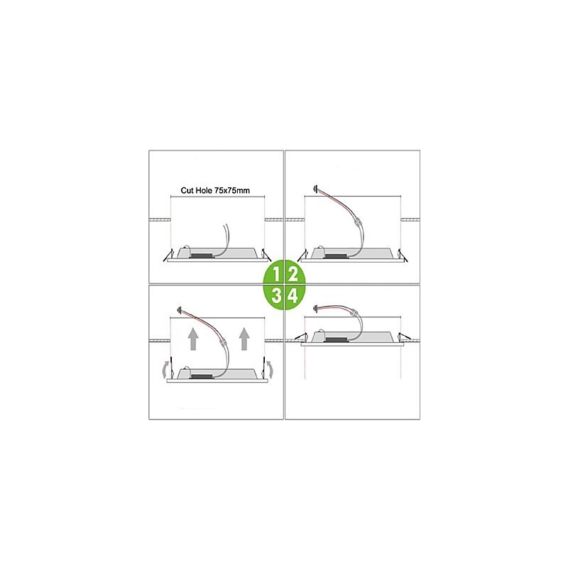 Moderná súčasná maľba kovová zapustená montáž