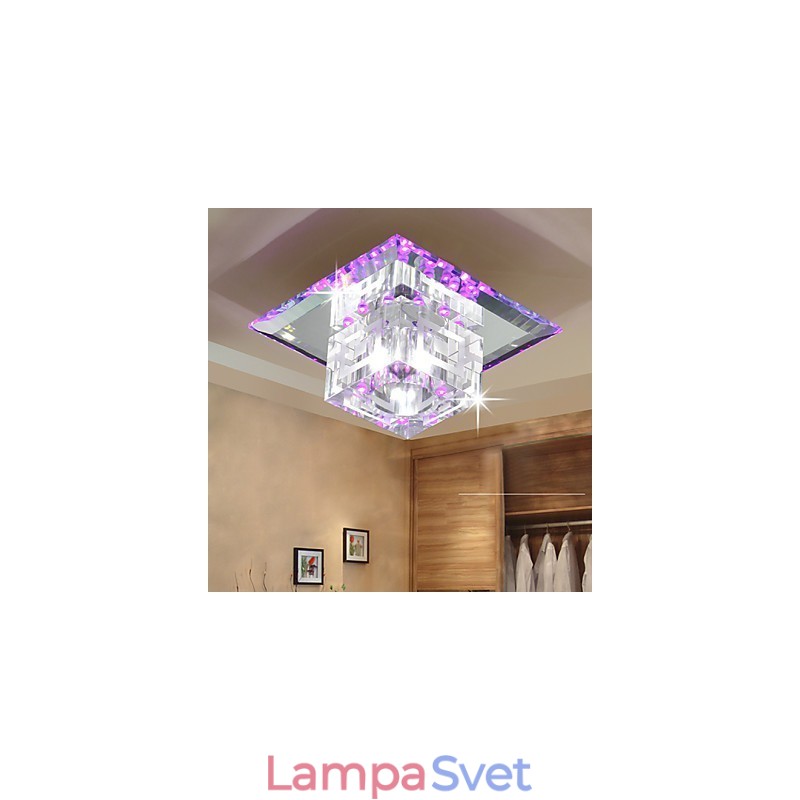 Kryštál medzi lampou Smd Spotlight Kreatívna lampa Lamp Tube Light Absorb Dome Light