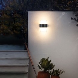 Akrylové minimalistické nástenné svietidlo Vodotesné nástenné svietidlo na terasu