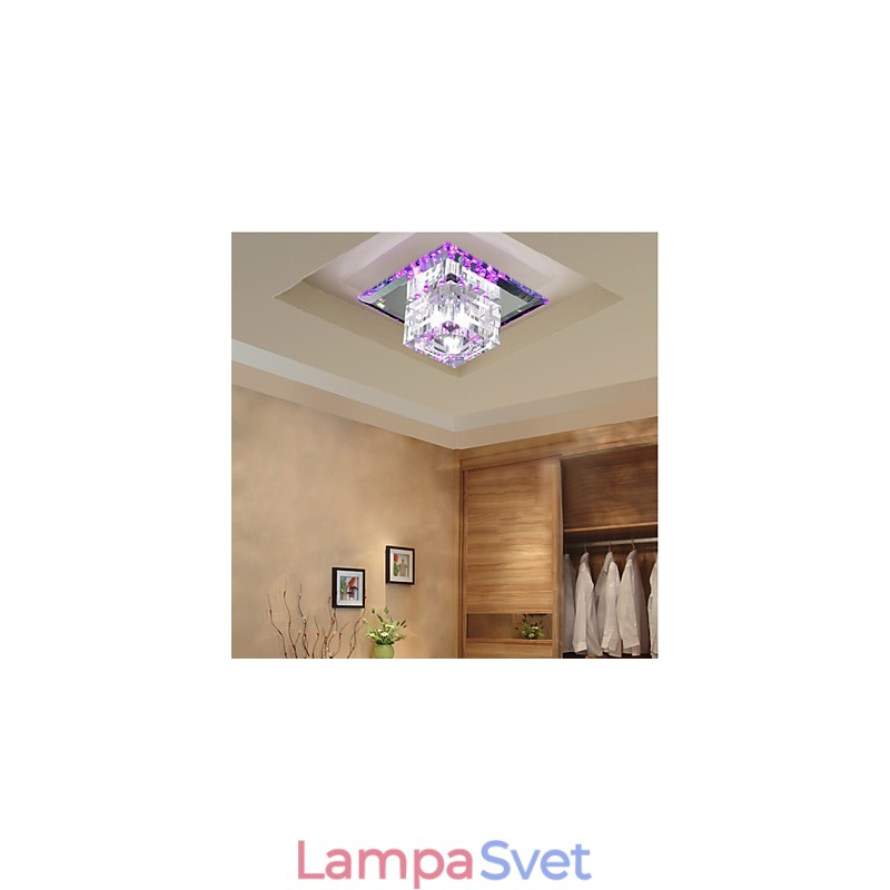 Kryštál medzi lampou Smd Spotlight Kreatívna lampa Lamp Tube Light Absorb Dome Light