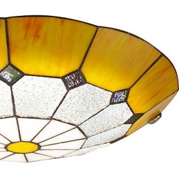 Stropná lampa Stredomorskej romantickej lampy Priemer 40 cm