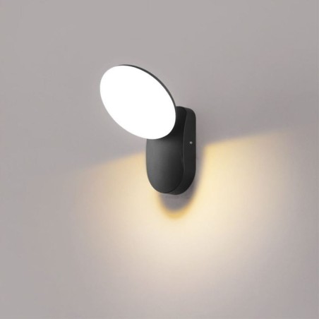 Moderné minimalistické hliníkové záhradné vodotesné nástenné polmesiacové svietidlo Moderné minimalistické hliníkové záhradné vodotesné nástenné polmesiacové svietidlo