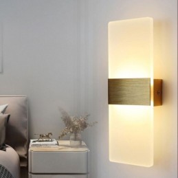 Minimalistické moderné nástenné svietidlá Nočné uličky Schody do kuchynského bytu Svietidlá