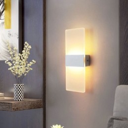 Minimalistické moderné nástenné svietidlá Nočné uličky Schody do kuchynského bytu Svietidlá