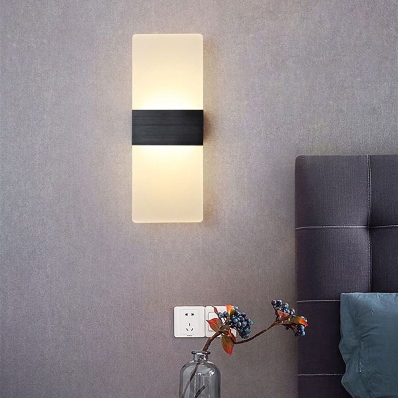 Minimalistické moderné nástenné svietidlá Nočné uličky Schody do kuchynského bytu Svietidlá