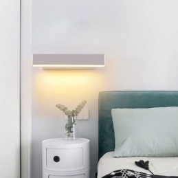 Nástenná lampa otočná nočná lampa hliník