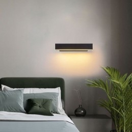 Nástenná lampa otočná nočná lampa hliník