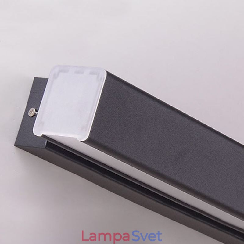 Nástenná lampa otočná nočná lampa hliník