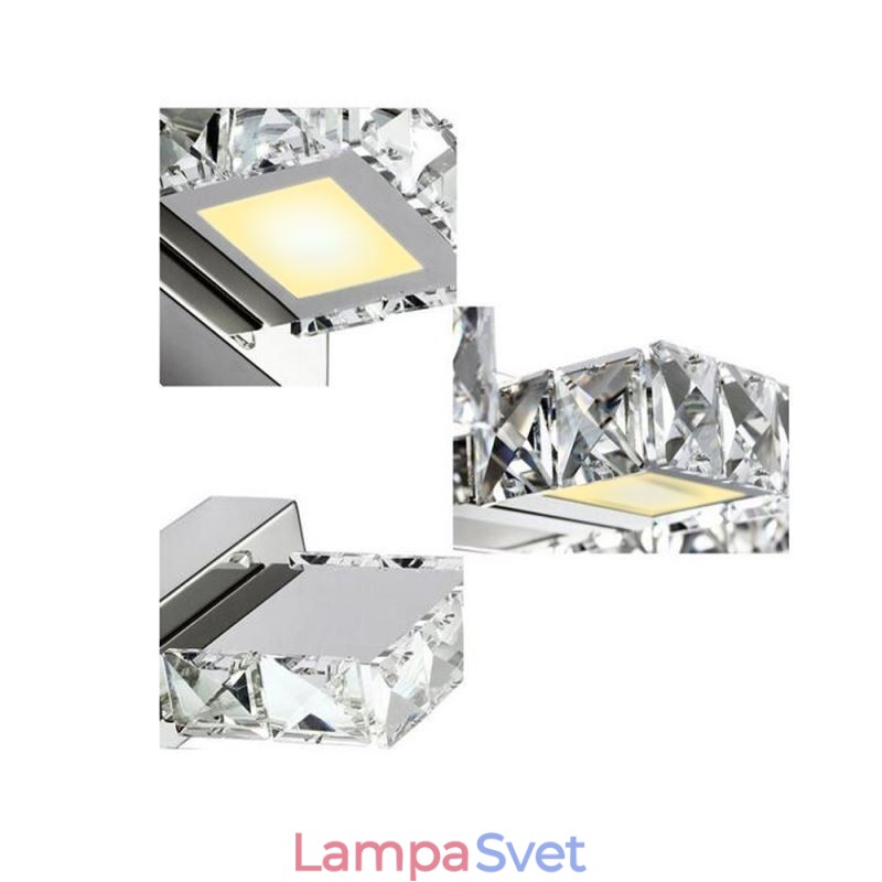 Nástenné svetlo Kúpeľňové zrkadlo Umývadlo Nástenná lampa z nehrdzavejúcej ocele