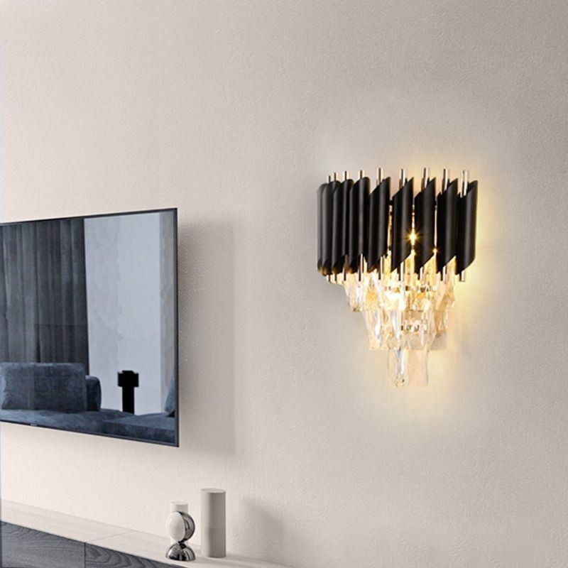 Moderné nástenné nástenné svietidlo Kreatívna krištáľová nástenná lampa