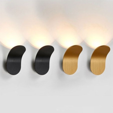 Minimalistické hliníkové nástenné svietidlo Minimalistické hliníkové nástenné svietidlo