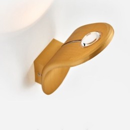 Minimalistické hliníkové nástenné svietidlo
