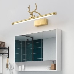 Severská mosadzná nástenná lampa Zrkadlové predné svetlo