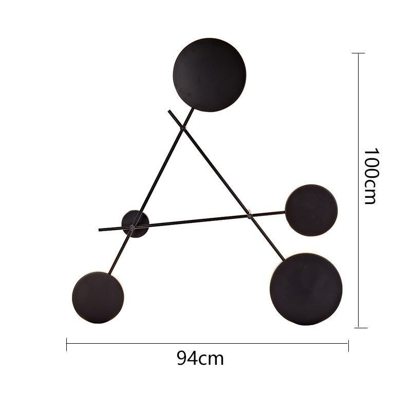 Moderné nástenné svietidlo s geometrickým tvarom nástenné svietidlo na žehličku