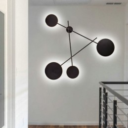 Moderné nástenné svietidlo s geometrickým tvarom nástenné svietidlo na žehličku
