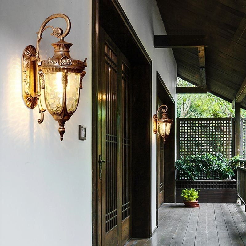 European Outdoor Light Waterproof Single Head Light Courtyard Corridor Garden